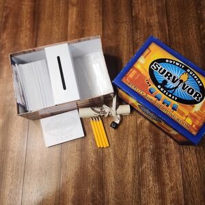 Survivor The Game Reality 2003 Board Game Complete With Cards Pencils